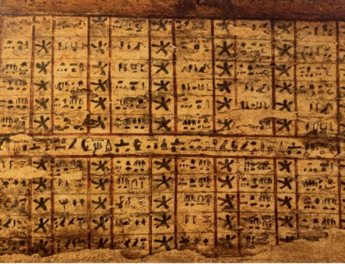 Una antica mappa illustrata dell’aldilà
